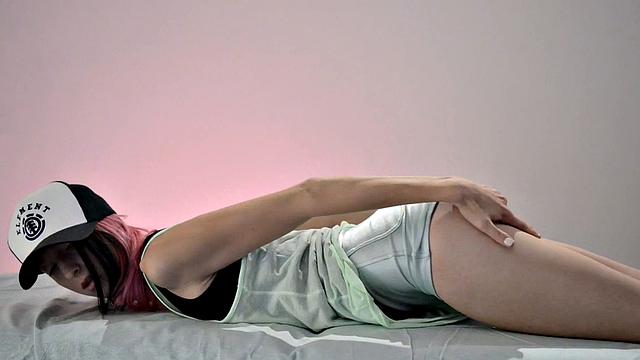 Gina Gets Frisky with Her Toy