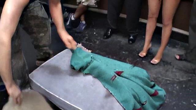 Leah Luv is drilled by cocks