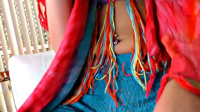 Petite POV amateur 21yo gets 3way fucked in sweet pussy