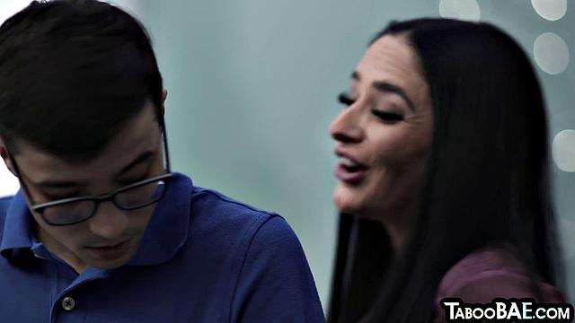 Gorgeous big-titted babe pounded by stud