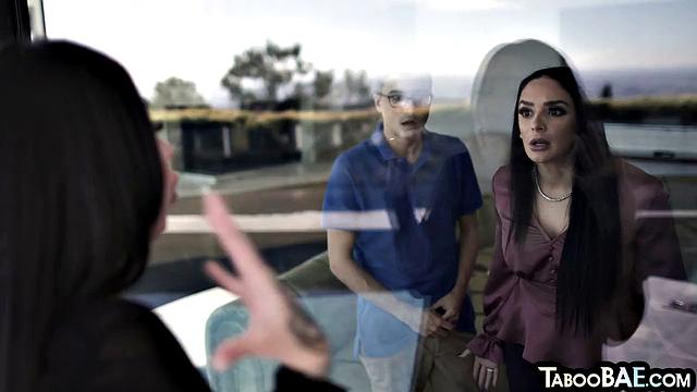 Gorgeous big-titted babe pounded by stud