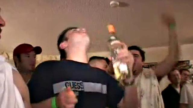 College teen doggystyled so hard she bumps her head