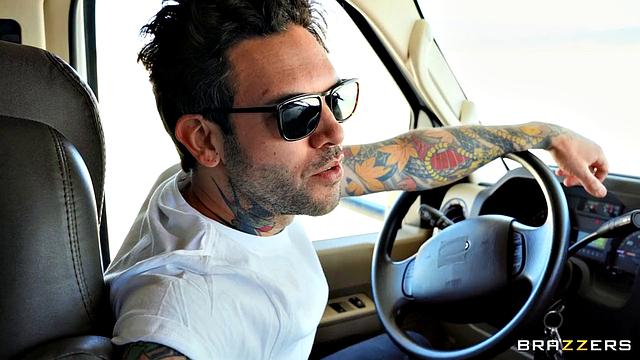 Slutty Hitchhiker Picked and Fucked