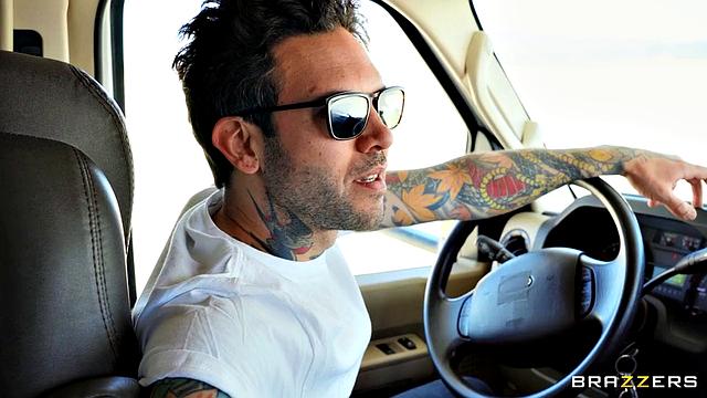 Slutty Hitchhiker Picked and Fucked