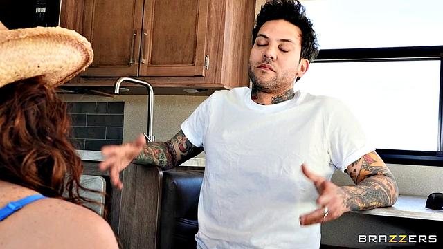 Slutty Hitchhiker Picked and Fucked