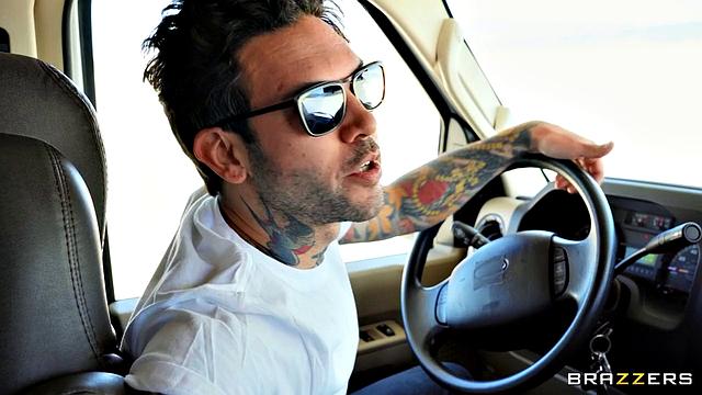 Slutty Hitchhiker Picked and Fucked