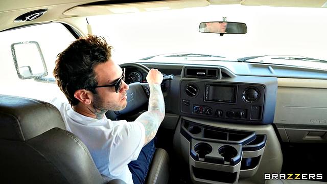 Slutty Hitchhiker Picked and Fucked