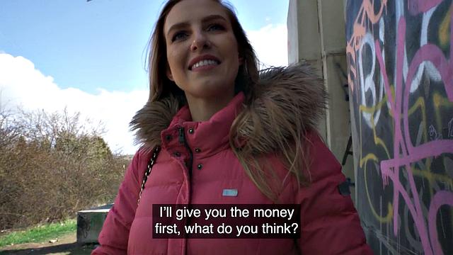 Picked up babe banged for extra cash in POV