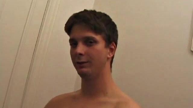 Hung boys Jamie and Matthew hook up for a session. Both do their best to swallow each other's cock, but find hand jobs are easier to manage. Jamie tries to suck his dick, but doesn't quite make it happen.