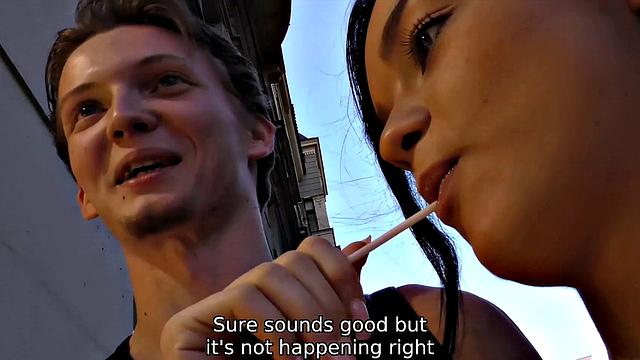 HUNT4K. Need for money motivates sweetheart to have affair with stranger