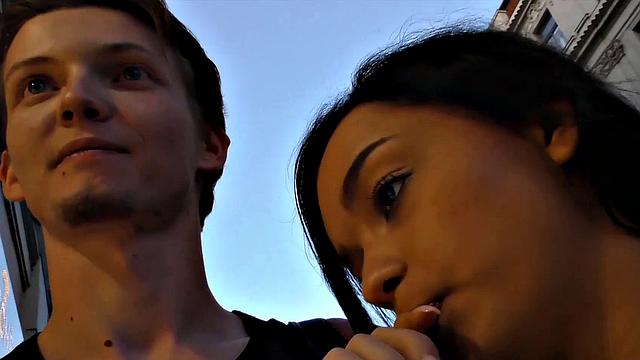 HUNT4K. Need for money motivates sweetheart to have affair with stranger