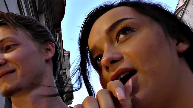 HUNT4K. Need for money motivates sweetheart to have affair with stranger