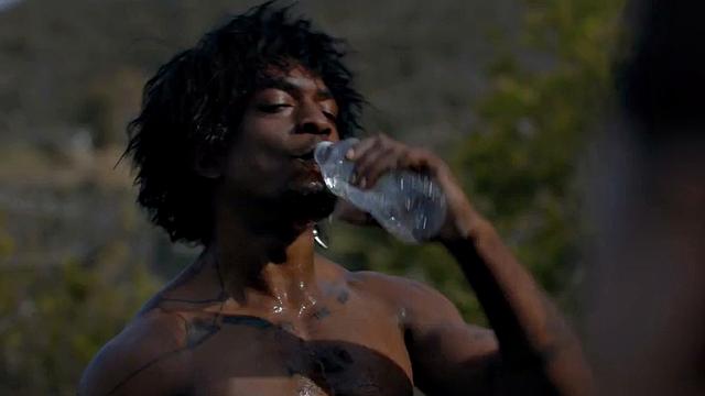 BBC gay fucks perverted stud in tight asshole