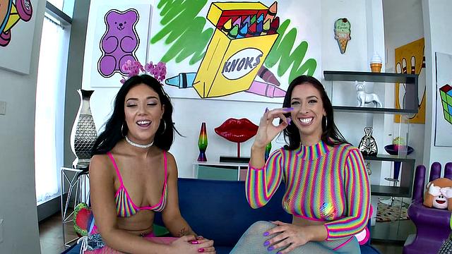 First Time Tryout With Megan and Jackie