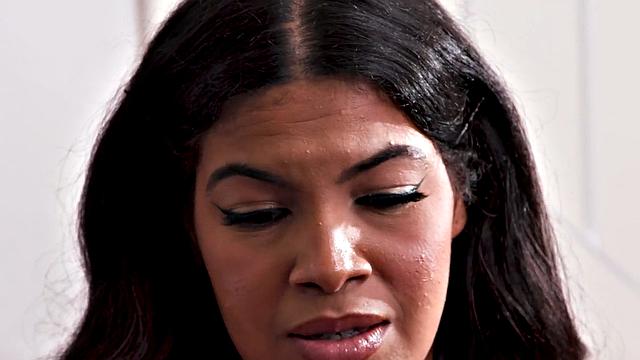 Hairy babe interracially rammed