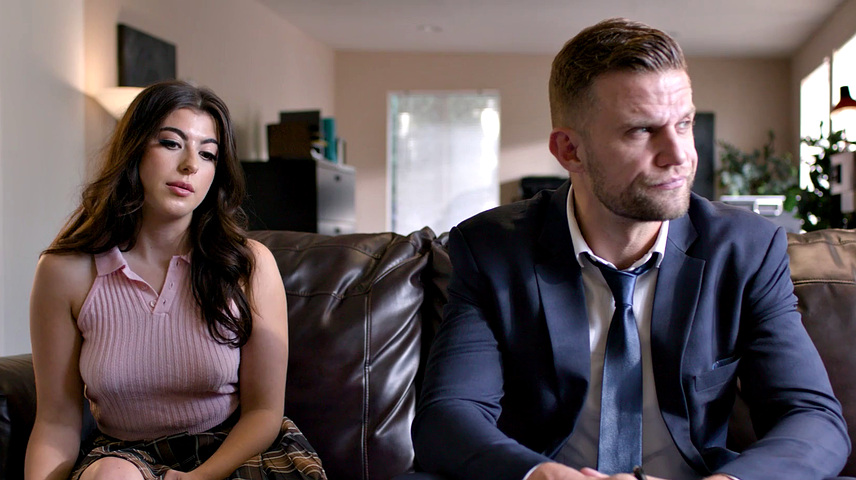 PURE TABOO Desperate Student Gal Lets Principal Creampie Her For A Favor