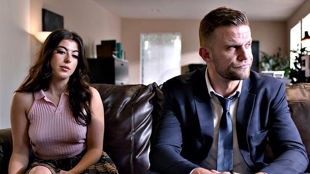 PURE TABOO Desperate Student Gal Lets Principal Creampie Her For A Favor