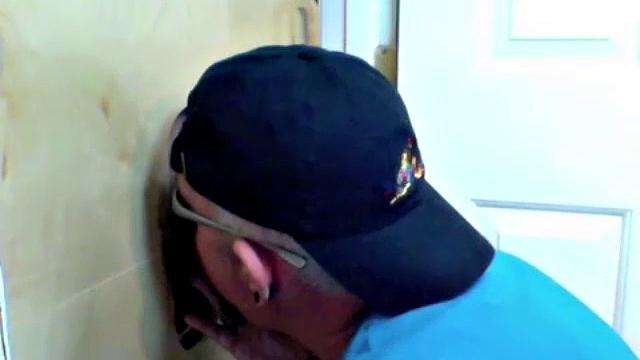 Gloryhole Fan Travels For A Quick Blowjob