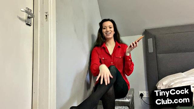 SPH domina humiliates pathetic cocks from her phone