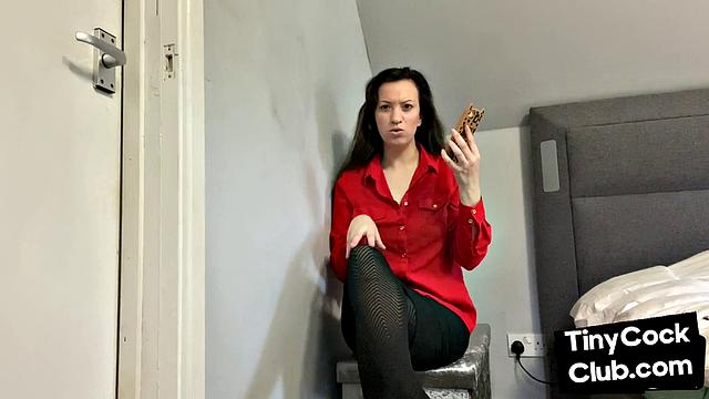 SPH domina humiliates pathetic cocks from her phone