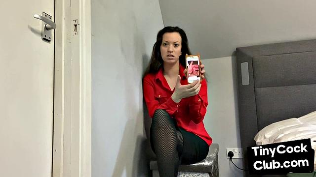SPH domina humiliates pathetic cocks from her phone