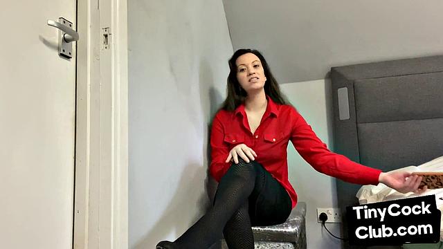 SPH domina humiliates pathetic cocks from her phone