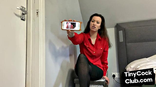 SPH domina humiliates pathetic cocks from her phone