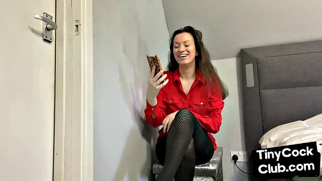 SPH domina humiliates pathetic cocks from her phone