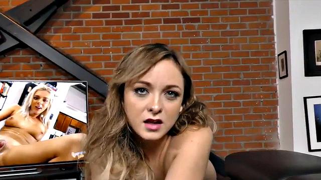 POV amateur domina with petite body pleases cock