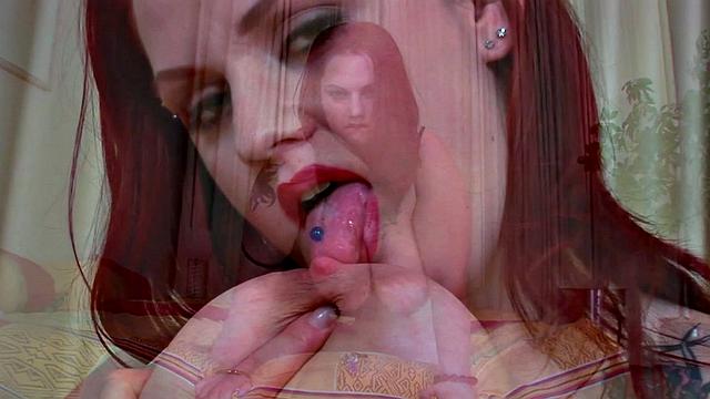 Angel is a devil in red dress