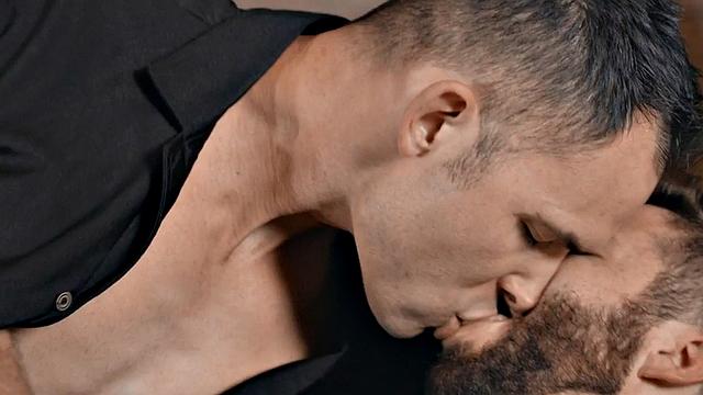 Piercedtitted jock barebacking muscular BF in tight ass