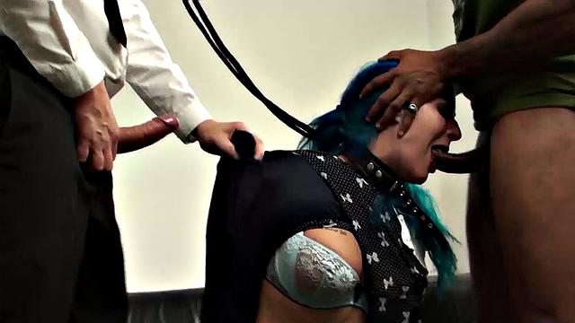 SAlexxa Vice double penetrated and punished in hardcore Moms, Hardcore, Milf