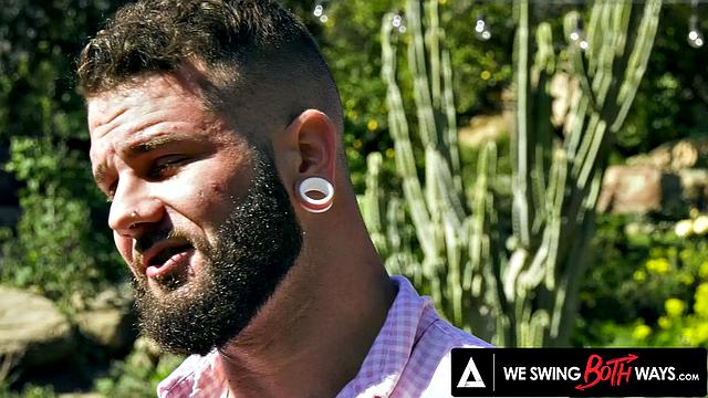 WE SWING BOTH WAYS - Naughty Babe Vanessa Vega Planned A Bisexual Threesome Part 1