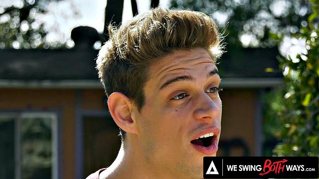 WE SWING BOTH WAYS - Naughty Babe Vanessa Vega Planned A Bisexual Threesome Part 1