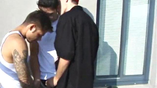 Dillon is a heavily inked street punk and the spark plug of this incredible threesome, though Anthony and Nate more than hold their own. Within the first few minutes, everybody has sucked and stroked the other's cock.