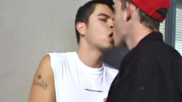 Dillon is a heavily inked street punk and the spark plug of this incredible threesome, though Anthony and Nate more than hold their own. Within the first few minutes, everybody has sucked and stroked the other's cock.