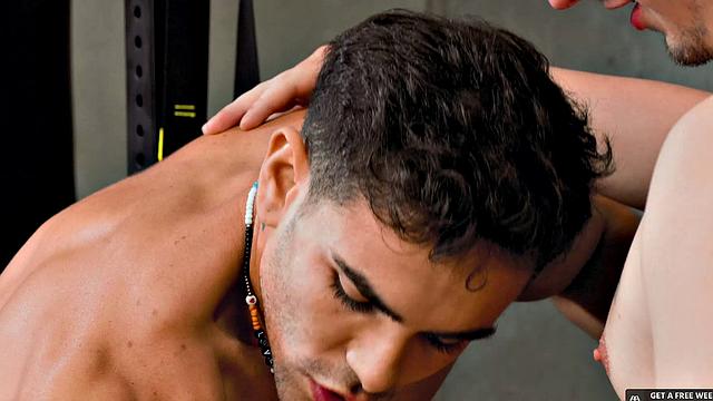 NextDoorBuddies - Explosive Gym Between 3 Fine Cocks