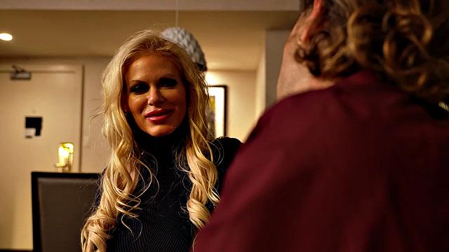 Russian pornstar Casca Akashova roleplays with fan