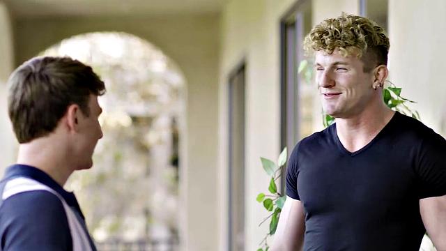 HETEROFLEXIBLE - Redhead Jock Eric Passionately Fucks New Lonelu Twink Neighbor Max Lorde