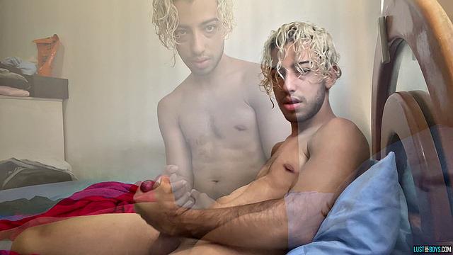 Jerking Off Henry Lynes' Big Uncut Dick
