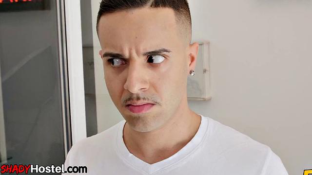 Horny redhead babe drilled by DILF