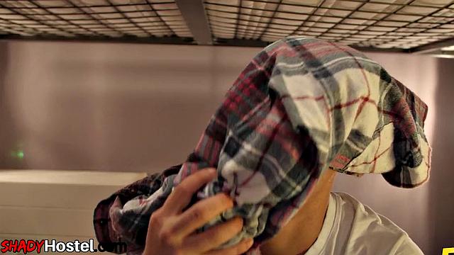 Horny redhead babe drilled by DILF