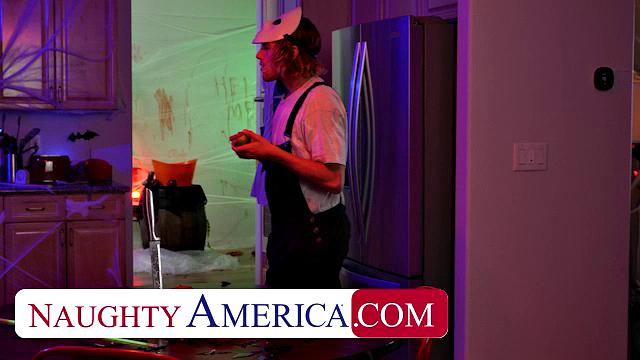 Milfs in costume, Casca Akashova & Rachael Cavalli, need some dick after a scare!!