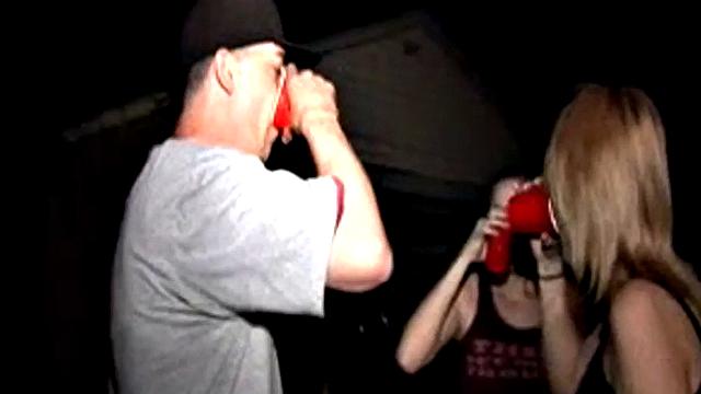 Coed blonde pussy fucked