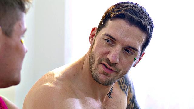 Experienced Twink Walks Muscle Hunk Through His First Pride Fest - Dylan Hayes, Ty Roderick - DisruptiveFilms