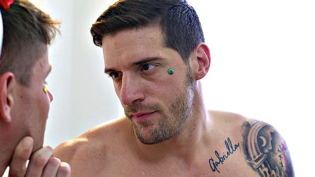 Experienced Twink Walks Muscle Hunk Through His First Pride Fest - Dylan Hayes, Ty Roderick - DisruptiveFilms