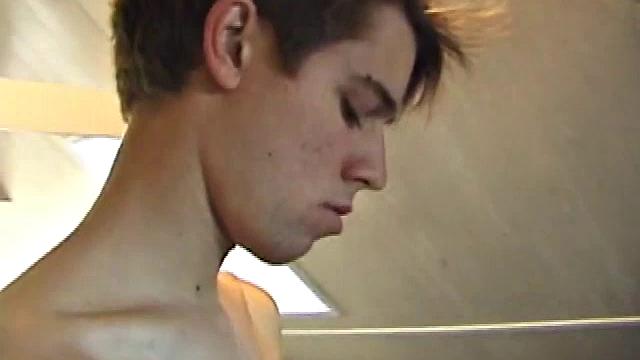 Jayden drops his skateboard, pulls off his shorts and lubes up his hard cock. After giving himself a good long stroking, Jayden edges to the point of no return and pumps a huge cum load onto his board.