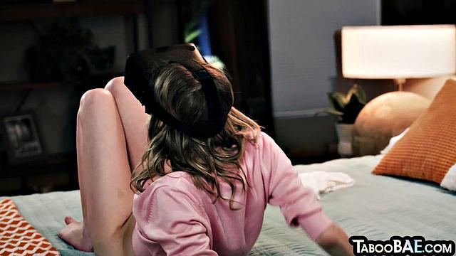 Busty 21yo babes riding in 3some