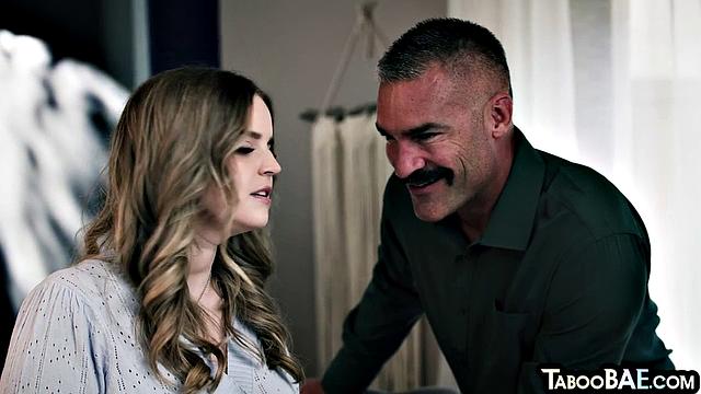 Busty 21yo babes riding in 3some