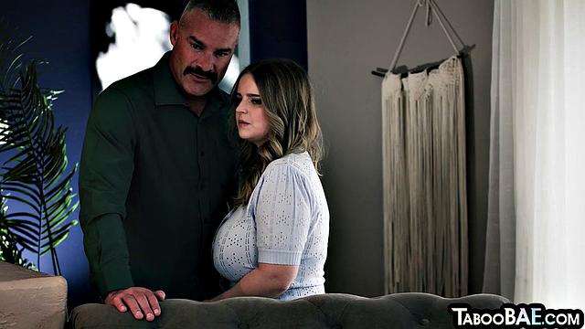 Busty 21yo babes riding in 3some